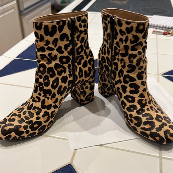 Inc leopard print booties - Picture 2 of 5